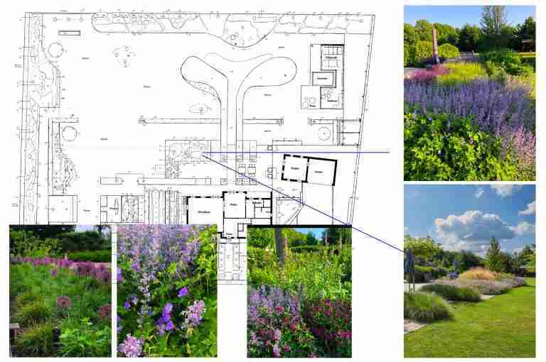 Beplantingsplan boerderijtuin jaarrond bloem en groen via ontwerpbureau Florera-florera.nl
